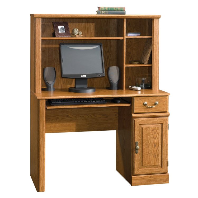 Sauder Orchard Hills Computer Desk with Hutch