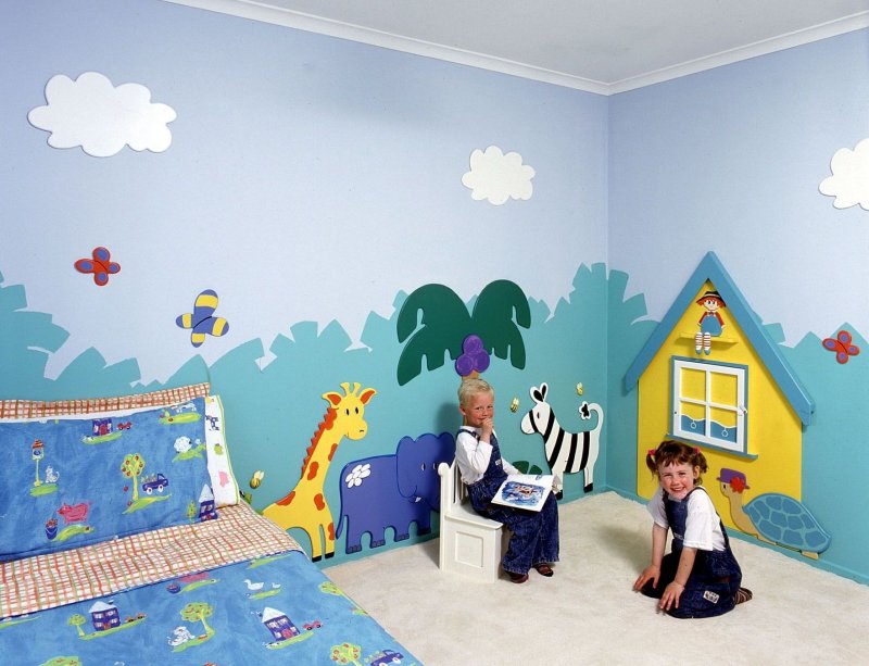 Kids Bedroom Wall Ideas